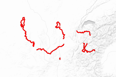 Critérium du Dauphiné route map