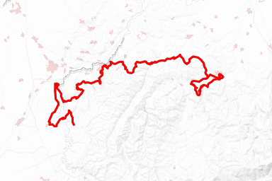 GranPiemonte route map
