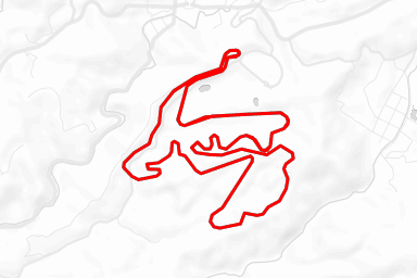 Japan National Championship Road Race route map