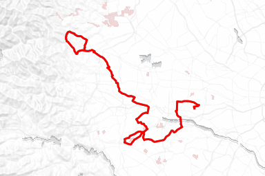 The Road Race Tokyo Tama 2025 route map