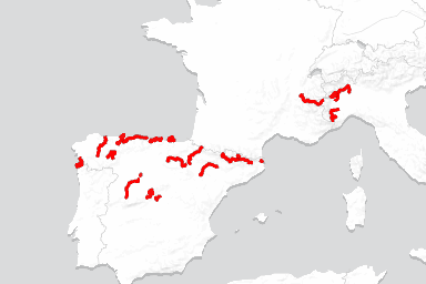 Vuelta a España route map
