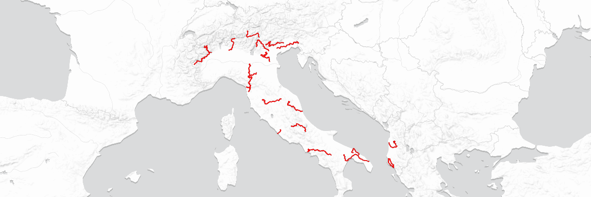 Giro d'Italia overview map