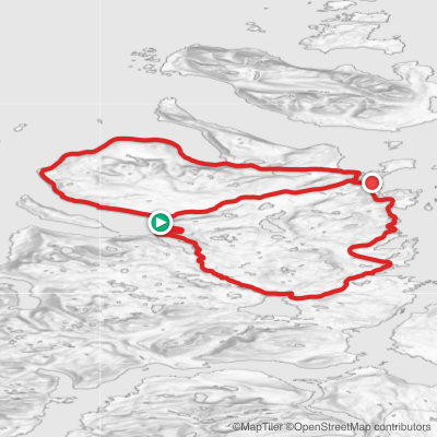 Route map for Stage 1