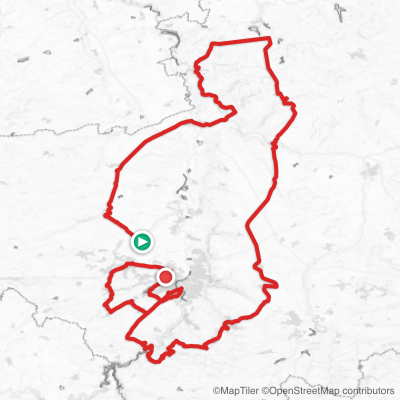 Route map for Stage 1