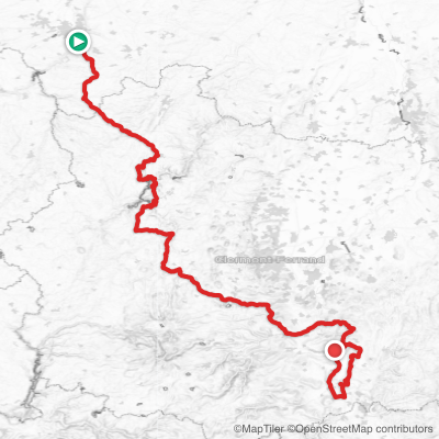 Route map for Stage 2
