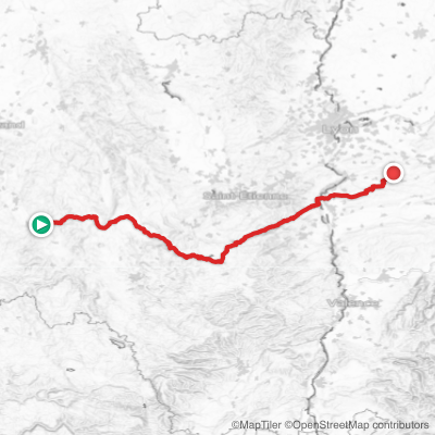 Route map for Stage 3