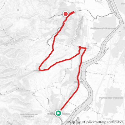 Route map for Stage 4