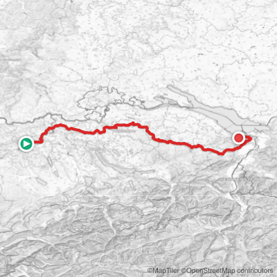 Route map for Stage 3