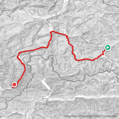 Route map for Stage 5