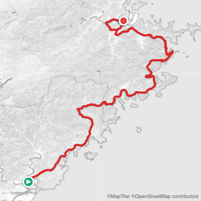Route map for Stage 3
