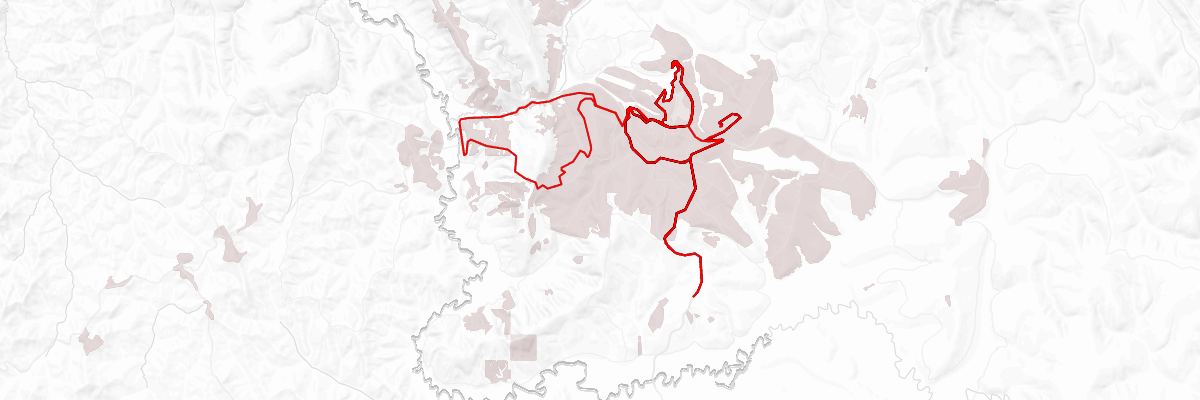 UCI Road World Championships overview map