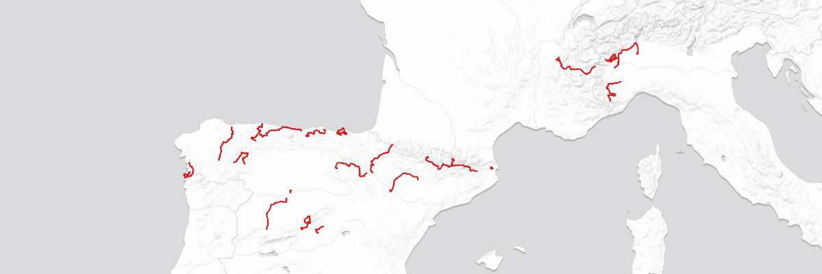 Vuelta a España overview map
