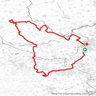 Route map for Stage 1