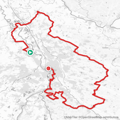 Route map for Stage 11