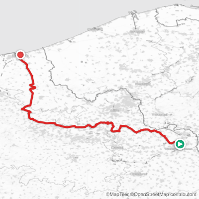 Route map for Stage 3