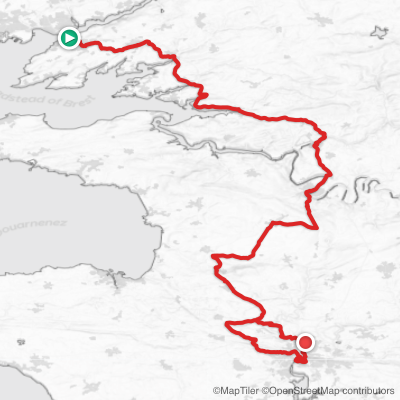 Route map for Stage 2
