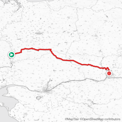 Route map for Stage 3