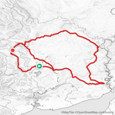 Route map for Stage 5