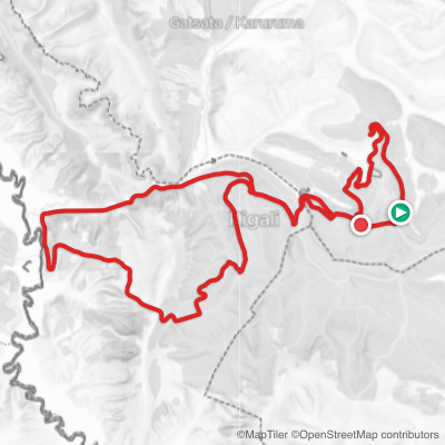 Route map for RR Men Elite