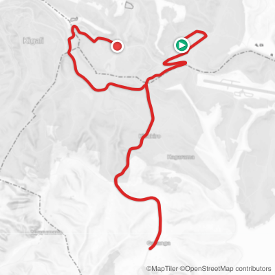 Route map for ITT Men U23