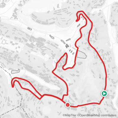 Route map for RR Women U23