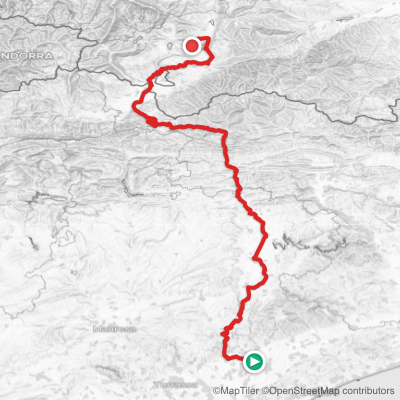 Route map for Stage 3